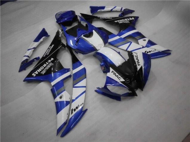 2008-2016 Blue White FAAC Yamaha YZF R6 Motorcylce Fairings 2008-2016 Blue White FAAC Yamaha YZF R6 Motorcylce Fairings