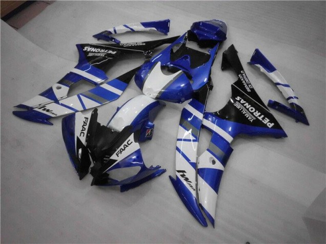2008-2016 Blue White FAAC Yamaha YZF R6 Motorcylce Fairings 2008-2016 Blue White FAAC Yamaha YZF R6 Motorcylce Fairings