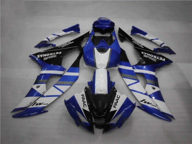 2008-2016 Blue White FAAC Yamaha YZF R6 Motorcylce Fairings 2008-2016 Blue White FAAC Yamaha YZF R6 Motorcylce Fairings