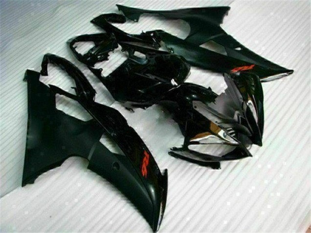 2008-2016 Black Yamaha YZF R6 Motorcycle Fairing Kit 2008-2016 Black Yamaha YZF R6 Motorcycle Fairing Kit