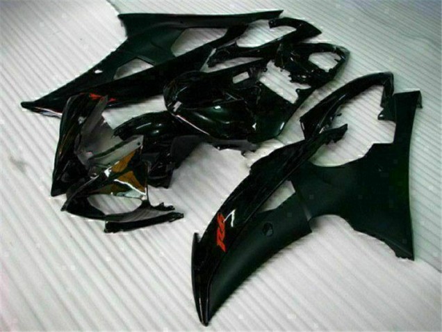 2008-2016 Black Yamaha YZF R6 Motorcycle Fairing Kit 2008-2016 Black Yamaha YZF R6 Motorcycle Fairing Kit