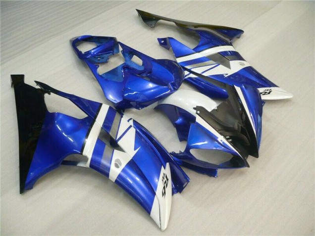 2008-2016 Blue White Black Yamaha YZF R6 Bike Fairings & Bodywork 2008-2016 Blue White Black Yamaha YZF R6 Bike Fairings & Bodywork