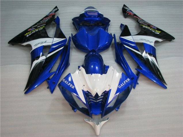 2008-2016 Blue Yamaha YZF R6 Bike Fairing 2008-2016 Blue Yamaha YZF R6 Bike Fairing