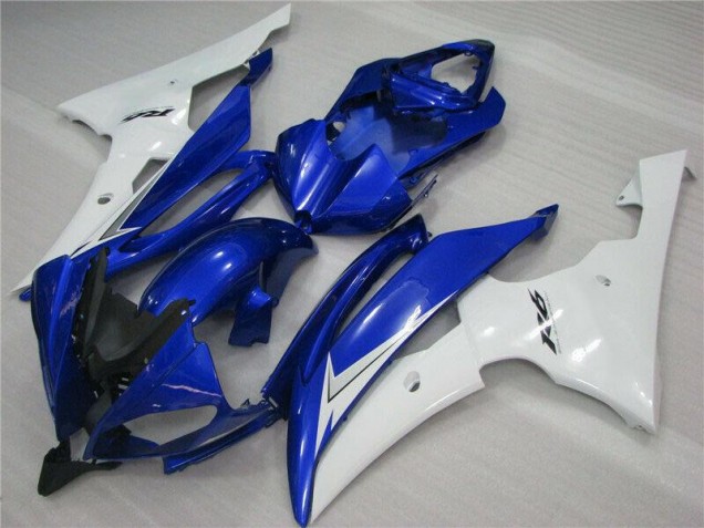 2008-2016 Blue White Black Yamaha YZF R6 Bike Fairings 2008-2016 Blue White Black Yamaha YZF R6 Bike Fairings