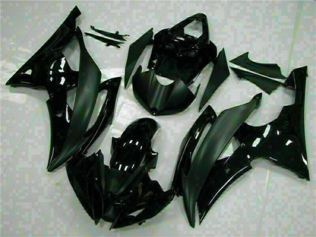 2008-2016 Black Yamaha YZF R6 Bike Fairing Kit 2008-2016 Black Yamaha YZF R6 Bike Fairing Kit