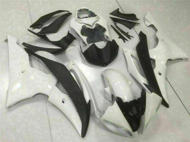 2008-2016 White Yamaha YZF R6 Motorcycle Bodywork 2008-2016 White Yamaha YZF R6 Motorcycle Bodywork