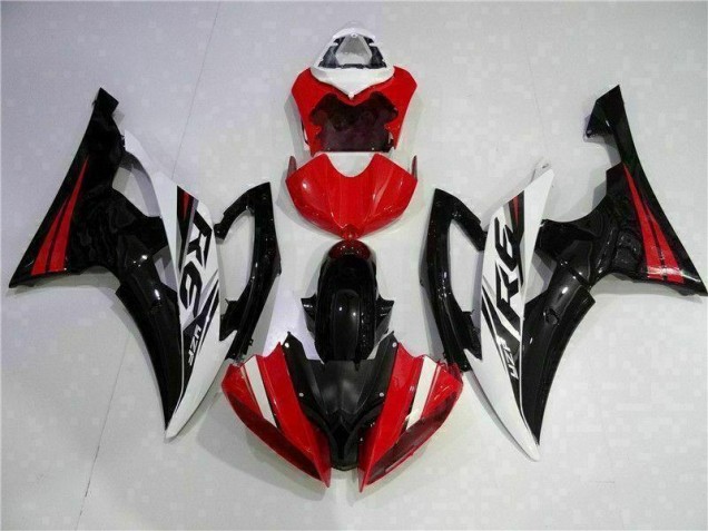 2008-2016 Red Black Yamaha YZF R6 Motorcycle Replacement Fairings 2008-2016 Red Black Yamaha YZF R6 Motorcycle Replacement Fairings