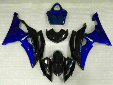 Abs 2008-2016 Blue Black Yamaha YZF R6 Motorcyle Fairings