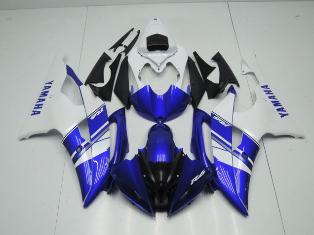 2008-2016 Blue White OEM Style Yamaha YZF R6 Motorcycle Fairing Kit 2008-2016 Blue White OEM Style Yamaha YZF R6 Motorcycle Fairing Kit