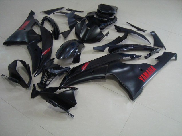 2008-2016 Matte Black Yamaha YZF R6 Motorcylce Fairings 2008-2016 Matte Black Yamaha YZF R6 Motorcylce Fairings