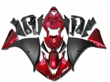 2009-2011 Red Black Yamaha YZF R1 Moto Fairings