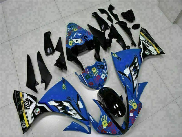 2009-2011 Blue Yamaha YZF R1 Bike Fairings 2009-2011 Blue Yamaha YZF R1 Bike Fairings