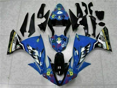 2009-2011 Blue Yamaha YZF R1 Bike Fairings
