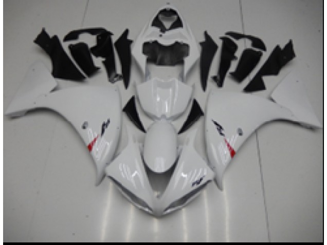 2009-2011 White Yamaha YZF R1 Motorcycle Bodywork 2009-2011 White Yamaha YZF R1 Motorcycle Bodywork