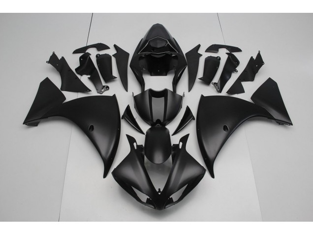 2009-2011 Matte Black Yamaha YZF R1 Moto Fairings 2009-2011 Matte Black Yamaha YZF R1 Moto Fairings