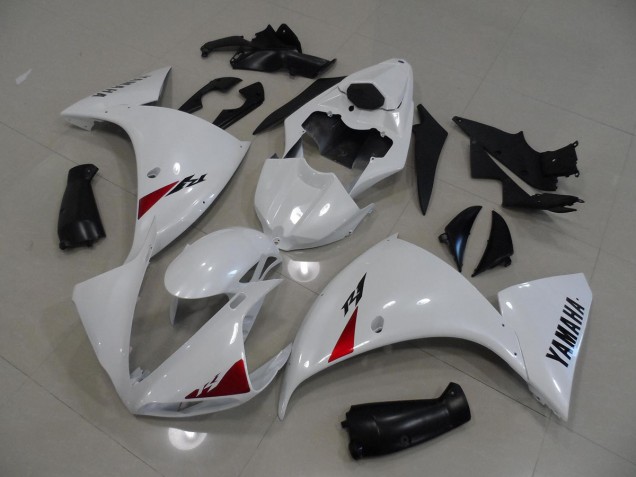 2009-2011 White Black Yamaha YZF R1 Motorcycle Fairing 2009-2011 White Black Yamaha YZF R1 Motorcycle Fairing