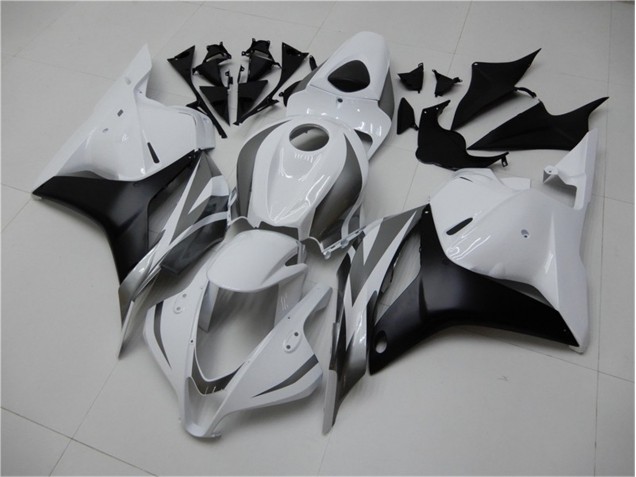 2009-2012 White Silver Black Honda CBR600RR Motor Bike Fairings 2009-2012 White Silver Black Honda CBR600RR Motor Bike Fairings