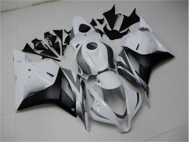 2009-2012 White Silver Black Honda CBR600RR Motor Bike Fairings 2009-2012 White Silver Black Honda CBR600RR Motor Bike Fairings