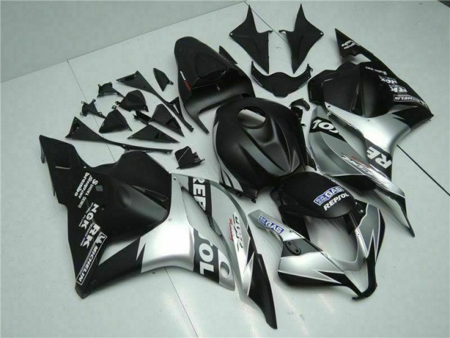 2009-2012 Black Silver Repsol Honda CBR600RR Motorcycle Fairings Kits 2009-2012 Black Silver Repsol Honda CBR600RR Motorcycle Fairings Kits