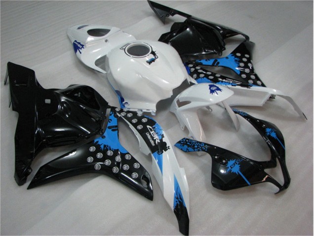 2009-2012 Black White Blue Honda CBR600RR Motor Fairings 2009-2012 Black White Blue Honda CBR600RR Motor Fairings