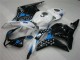 2009-2012 Black White Blue Honda CBR600RR Motor Fairings 2009-2012 Black White Blue Honda CBR600RR Motor Fairings