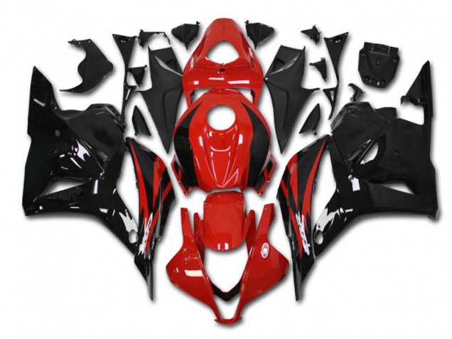 2009-2012 Red Black Honda CBR600RR Motor Fairings 2009-2012 Red Black Honda CBR600RR Motor Fairings