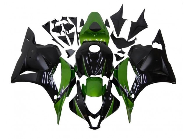 2009-2012 Green Black Honda CBR600RR Motorcycle Fairings Kit 2009-2012 Green Black Honda CBR600RR Motorcycle Fairings Kit