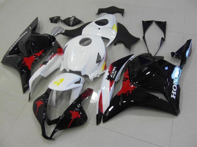 2009-2012 Black Red White Honda CBR600RR Motorcycle Bodywork 2009-2012 Black Red White Honda CBR600RR Motorcycle Bodywork