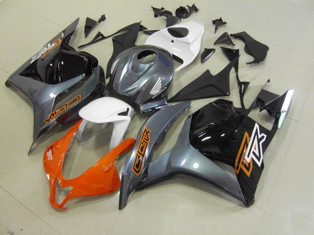2009-2012 Orange Grey Black Honda CBR600RR Replacement Fairings 2009-2012 Orange Grey Black Honda CBR600RR Replacement Fairings