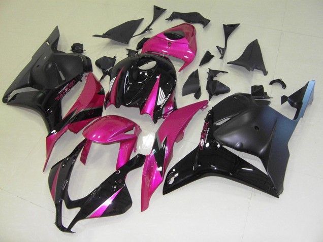 2009-2012 Pink Black Honda CBR600RR Motorcycle Fairings Kit 2009-2012 Pink Black Honda CBR600RR Motorcycle Fairings Kit