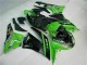 2009-2012 Green Black Kawasaki ZX6R Motor Bike Fairings