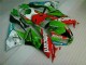 2009-2012 Red Green Motocard Kawasaki ZX6R Replacement Motorcycle Fairings