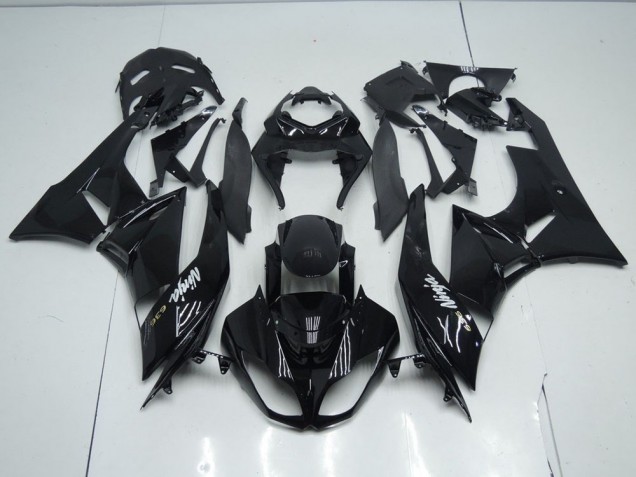 Abs 2009-2012 Black OEM Style Kawasaki ZX6R Motor Bike Fairings