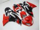 Abs 2009-2012 Red Black Kawasaki ZX6R Bike Fairings