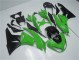 Abs 2009-2012 Green Black Kawasaki ZX6R Replacement Motorcycle Fairings