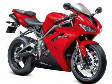 Abs 2009-2012 Red Black Triumph Daytona 675 Triple Bike Fairings