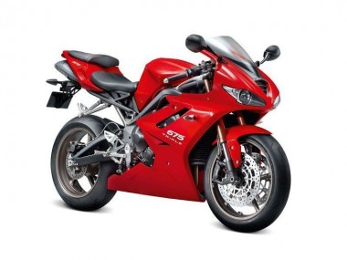 2009-2012 Red Triumph Daytona 675 Triple Bike Fairing Kit