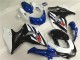 Abs 2009-2016 White Blue Black Suzuki GSXR1000 Motorbike Fairings