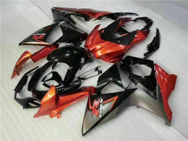 2009-2016 Brown Black Suzuki GSXR1000 Motorcycle Fairing Kit