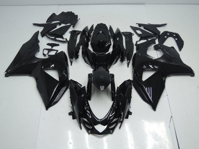 Abs 2009-2016 Glossy Black Suzuki GSXR 1000 K9 Motorbike Fairings