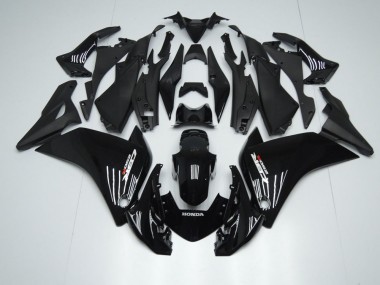 2011-2013 Black Honda CBR250RR Motorcycle Replacement Fairings