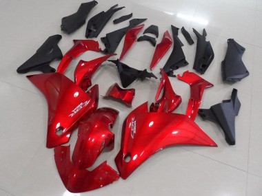 2011-2013 Red Matte Black Honda CBR250RR Motorcyle Fairings