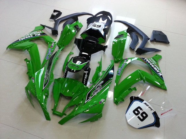 2011-2015 Green Kawasaki ZX10R Moto Fairings 2011-2015 Green Kawasaki ZX10R Moto Fairings