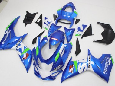 2011-2021 Blue White Green Suzuki GSXR 600/750 Motorcycle Bodywork