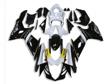 Abs 2011-2021 Black White Suzuki GSXR 600/750 Motorcylce Fairings