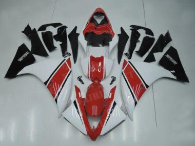 ABS 2012-2014 White Red Black Yamaha YZF R1 Motorcycle Fairing Kits & Plastic Bodywork MF0419