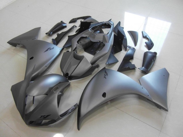 Abs 2012-2014 Dark Grey Yamaha YZF R1 Bike Fairings