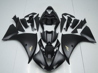 Abs 2012-2014 Matte Black Sticker Yamaha YZF R1 Motorcycle Bodywork