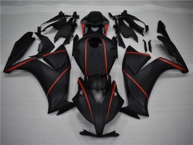 Abs 2012-2016 Matte Black Red Honda CBR1000RR Motorcycle Replacement Fairings