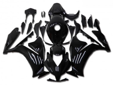 Abs 2012-2016 Glossy Black Honda CBR1000RR Replacement Fairings